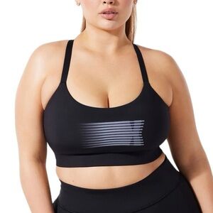 SAVAGE X FENTY By Rihanna Band-It Low-Impact Sports Bra | Black | Size‎ 2X 18-20